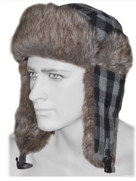 Шапка ушанка АТТАБЕЙДЖ  Fleece, искусств. мех