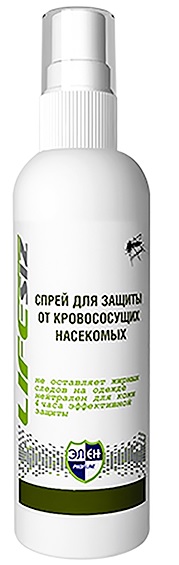 Репеллент Спрей ЭЛЕН от клещей и кровососущих насекомых
