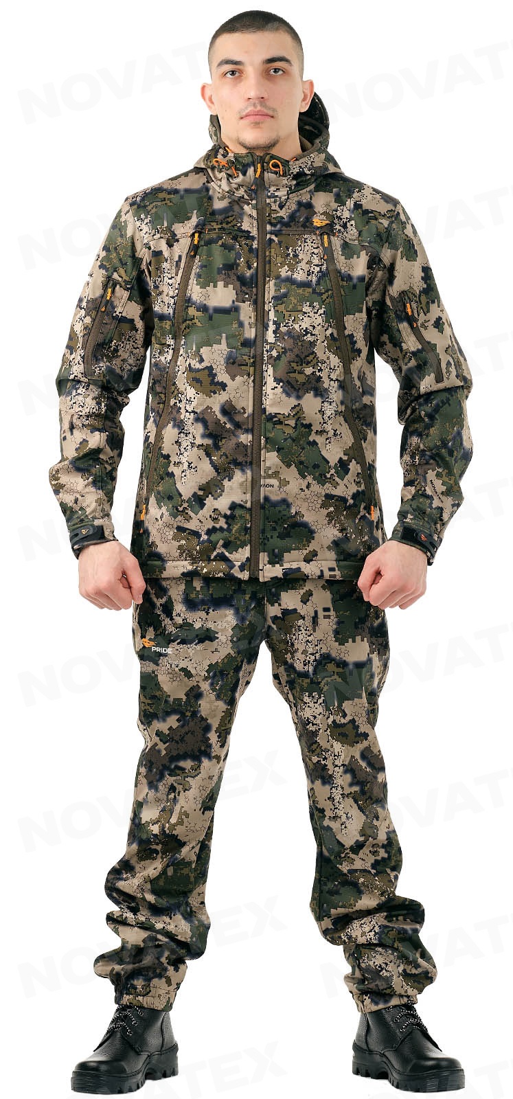 Костюм КОБРА кобра, софт-шелл,, охр., PRIDE -5