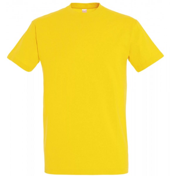 Футболка Желтая 100% Хлопок  (3XL- 5XL)