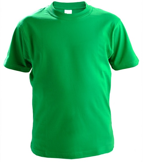 Футболка зеленая 100% хлопок (M - XXL)