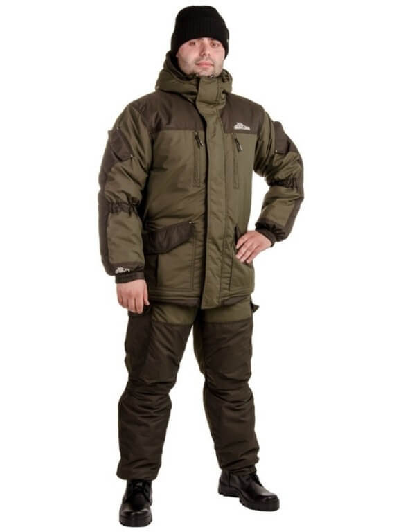 Костюм СКАТ-ЗИМА таслан; хаки; t -45 С  GRAYLING